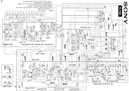 7F-74DL; Sony Corporation; (ID = 905503) Radio