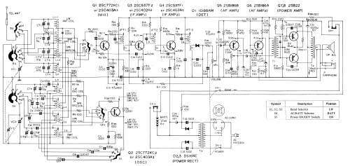 8 Transistor 7R-33L; Sony Corporation; (ID = 759744) Radio