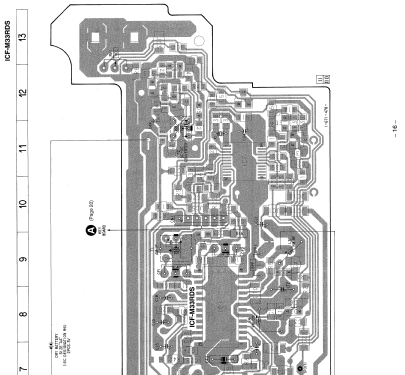 AM/FM RDS Radio ICF-M33RDS; Sony Corporation; (ID = 1071942) Radio