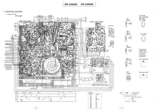 Captain 55 ICF-5500M; Sony Corporation; (ID = 1944062) Radio