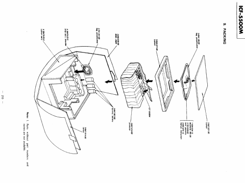 Captain 55 ICF-5500M; Sony Corporation; (ID = 1944069) Radio