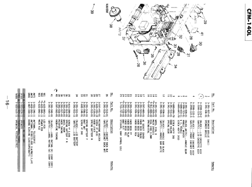 CFM-140L; Sony Corporation; (ID = 1851481) Radio