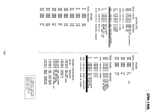 CFM-140L; Sony Corporation; (ID = 1851484) Radio