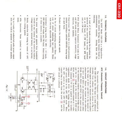 CRF-220; Sony Corporation; (ID = 1195658) Radio