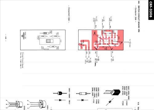 CRF-230 B; Sony Corporation; (ID = 2031593) Radio