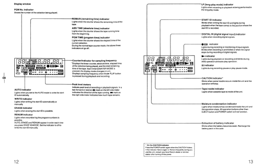 DAT Walkman TCD-D3; Sony Corporation; (ID = 1997739) Sonido-V