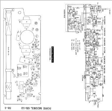 MW/SW Super Sensitive Eight Transistor Radio 6R-12; Sony Corporation; (ID = 1683980) Radio