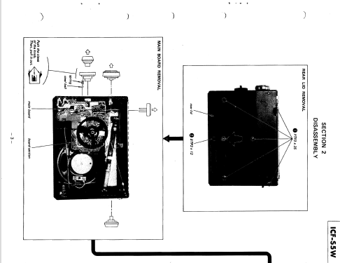 FM/AM 2Band Receiver ICF-S5W; Sony Corporation; (ID = 1838555) Radio