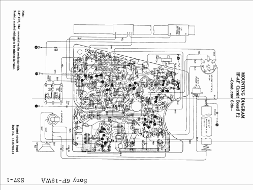 FM/AM Solid State 6F-19WA; Sony Corporation; (ID = 1697860) Radio