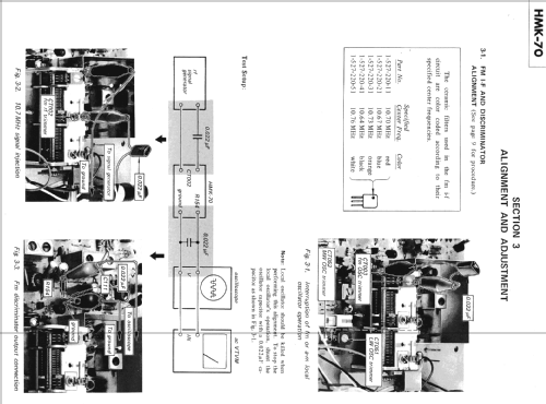 HMK-70; Sony Corporation; (ID = 1194307) Radio