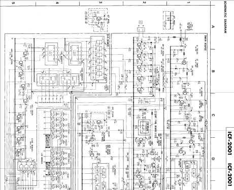 ICF-2001; Sony Corporation; (ID = 140884) Radio