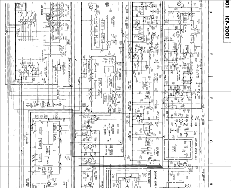 ICF-2001; Sony Corporation; (ID = 140885) Radio