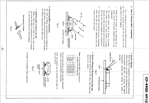 ICF-4910; Sony Corporation; (ID = 1909341) Radio