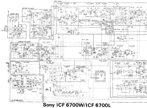 ICF-6700W; Sony Corporation; (ID = 85550) Radio