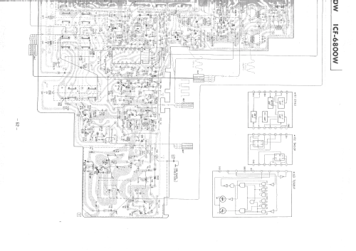 ICF-6800W; Sony Corporation; (ID = 1259921) Radio