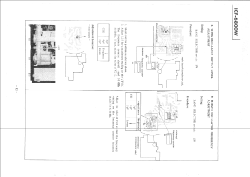 ICF-6800W; Sony Corporation; (ID = 1259965) Radio