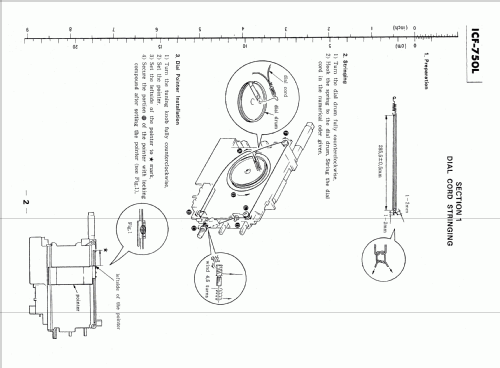 ICF-750L; Sony Corporation; (ID = 1964186) Radio