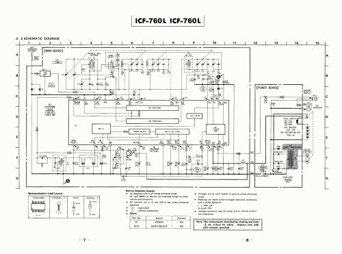 ICF-760L; Sony Corporation; (ID = 1965460) Radio