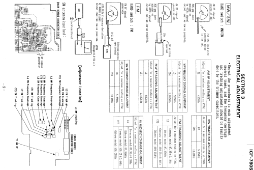 ICF-780S; Sony Corporation; (ID = 1067749) Radio