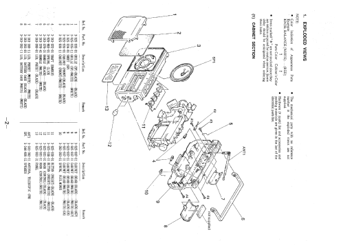 ICF-990L; Sony Corporation; (ID = 1070813) Radio