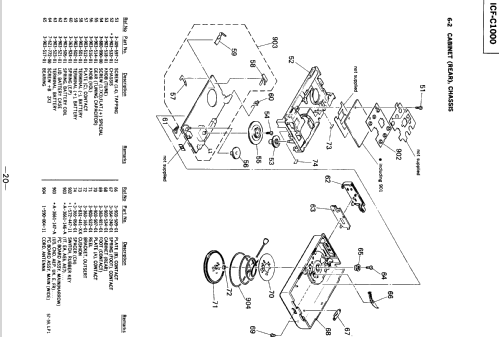 ICF-C1000; Sony Corporation; (ID = 385364) Radio