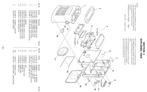 ICF-S79; Sony Corporation; (ID = 1073342) Radio