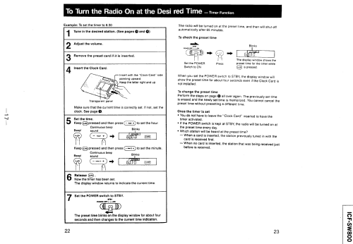 FM/SW 2 Band PLL Synthesized Receiver ICF-SW800; Sony Corporation; (ID = 1069486) Radio