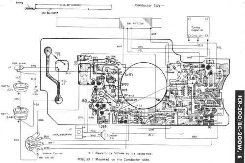 Integrated Circuit ICR-200; Sony Corporation; (ID = 759985) Radio