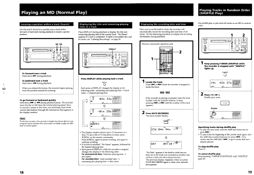 MiniDisc Recorder MDS-102; Sony Corporation; (ID = 1989275) R-Player
