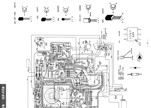 Sports 11 ICF-111B; Sony Corporation; (ID = 2021575) Radio