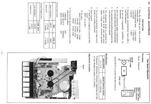 Stereo Cassette-Corder TC-118SD; Sony Corporation; (ID = 1892035) Enrég.-R