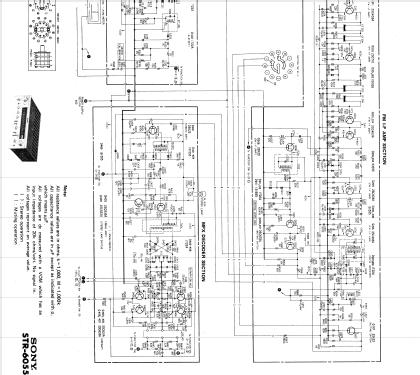 FM Stereo / FM-AM Receiver STR-6055; Sony Corporation; (ID = 894047) Radio