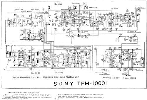14 Transistor Super Sensitive TFM-1000 L; Sony Corporation; (ID = 987476) Radio