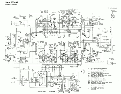 Tapecorder TC-500A; Sony Corporation; (ID = 678777) Ton-Bild