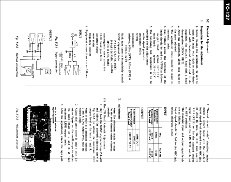 TC-127; Sony Corporation; (ID = 1773525) Sonido-V