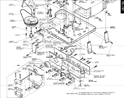 TC-127; Sony Corporation; (ID = 1773537) Sonido-V
