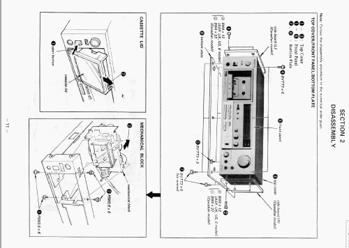 Stereo Cassette Deck TC-K71; Sony Corporation; (ID = 1251152) Reg-Riprod