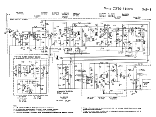 TFM-8100W; Sony Corporation; (ID = 1684037) Radio