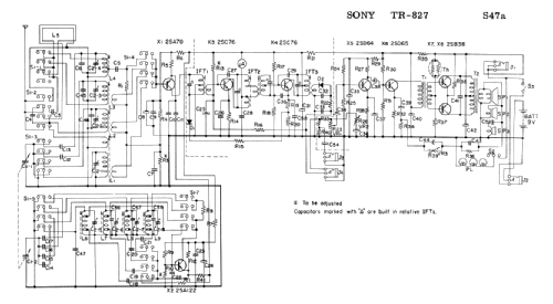 TR827; Sony Corporation; (ID = 1684105) Radio