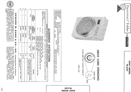 TR-620; Sony Corporation; (ID = 519954) Radio