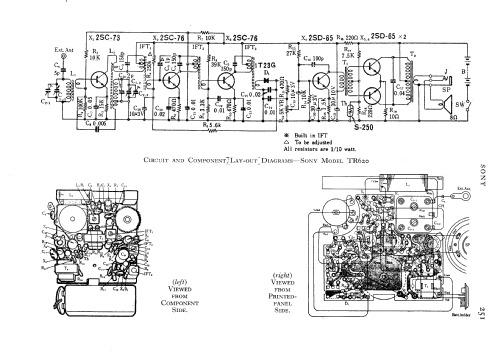 TR-620; Sony Corporation; (ID = 598394) Radio