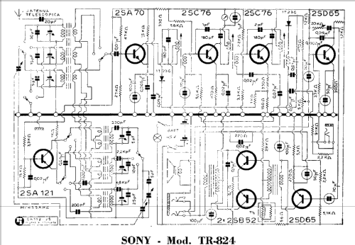 TR-824; Sony Corporation; (ID = 998784) Radio