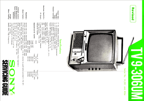 TV9-306UM; Sony Corporation; (ID = 286382) Télévision