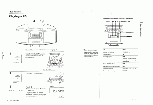 Personal Audio System ZS-D5; Sony Corporation; (ID = 1186442) Radio