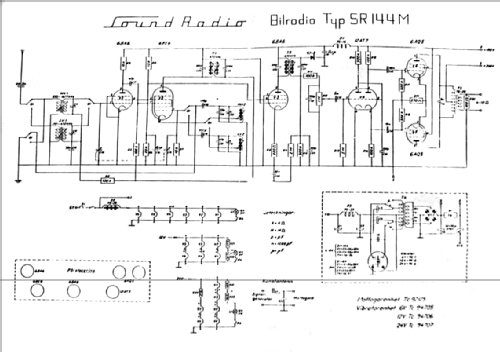 Bilradio SR 144M; Sound Radio; (ID = 1799038) Car Radio