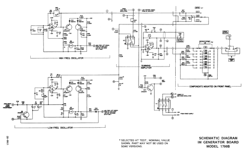 Distortion Measurement System 1700B; Sound Technology; (ID = 2678811) Equipment