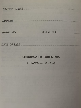 LP-700-12 ; Soundmaster (ID = 2785230) Ampl/Mixer