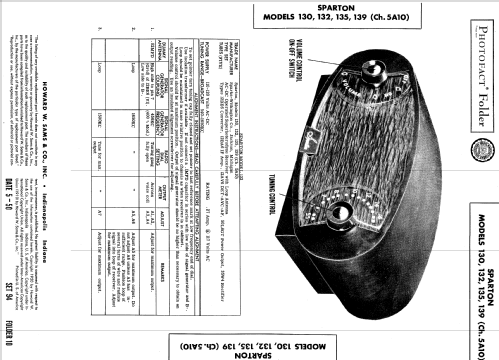 Sparton 130 Ch= 5A10; Sparks-Withington Co (ID = 549648) Radio