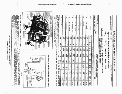 Sparton 135 'Embassy' ; Sparks-Withington Co (ID = 2322718) Radio