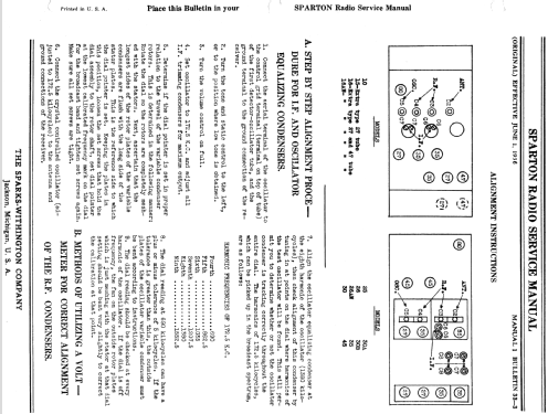 Sparton 26AW Allwave ; Sparks-Withington Co (ID = 1369128) Radio